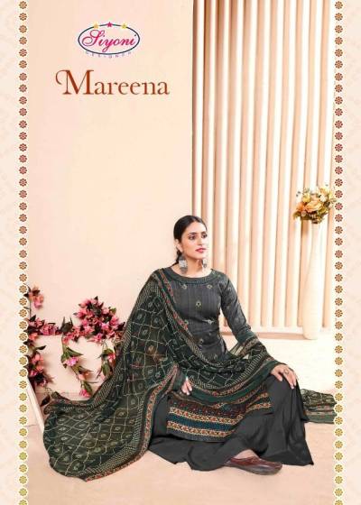 Mareena By Siyoni Designer Palazzo Style Seasonal Wear Suit Collection